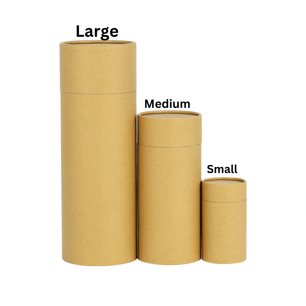 Brown Paper Scattering Tube