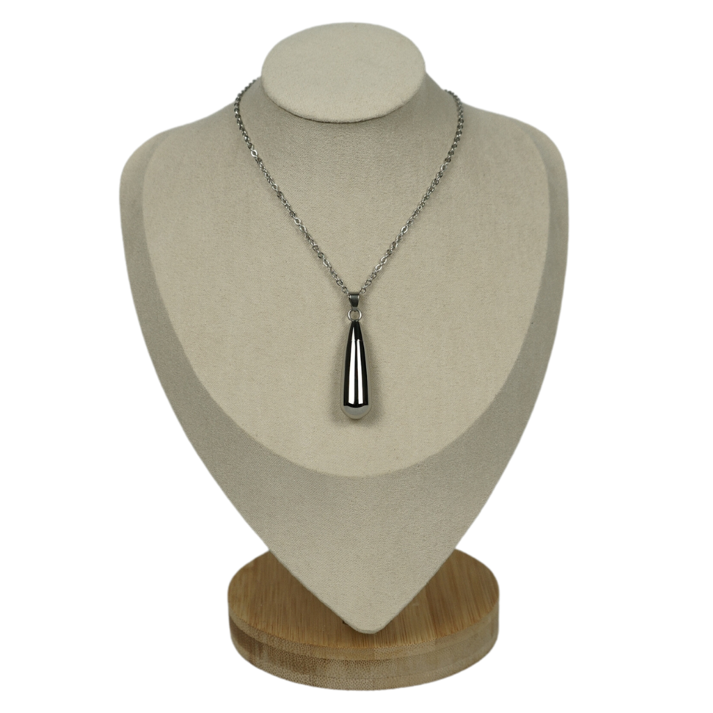 Eternal Spirit Capsule Locket Cremation Jewellery on bust