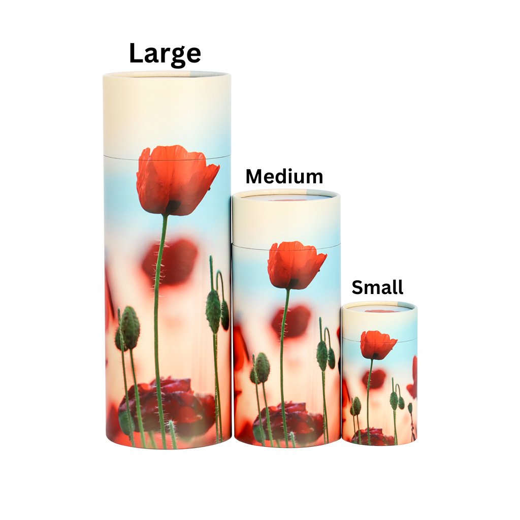 Floral Paper Scattering Tube