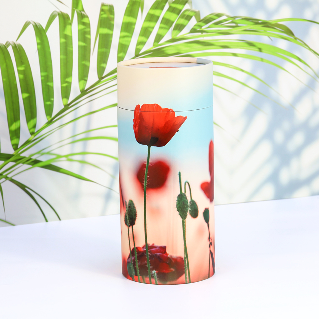 Floral Paper Scattering Tube