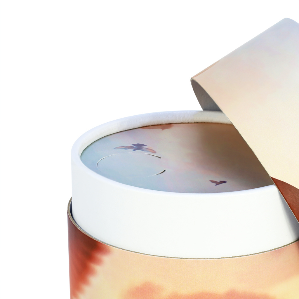 Released Birds Paper Scattering Tube