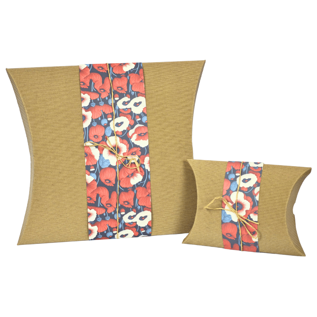 Poppy Flowers Biodegradable Urn