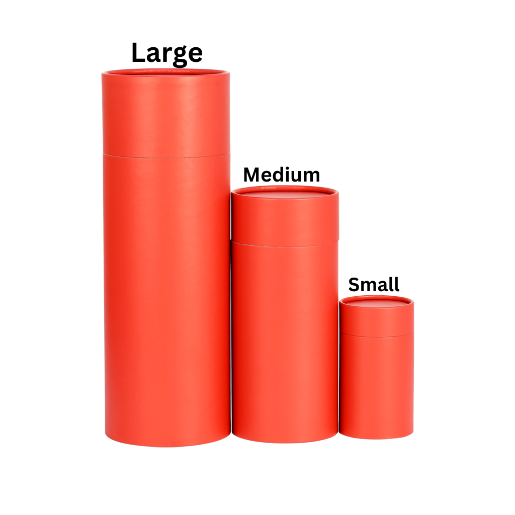 Red Paper Scattering Tube