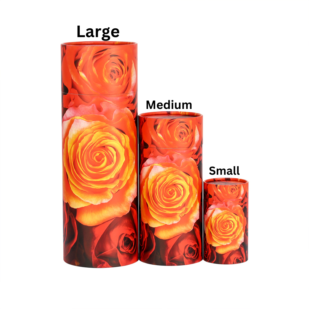 Roses Paper Scattering Tube