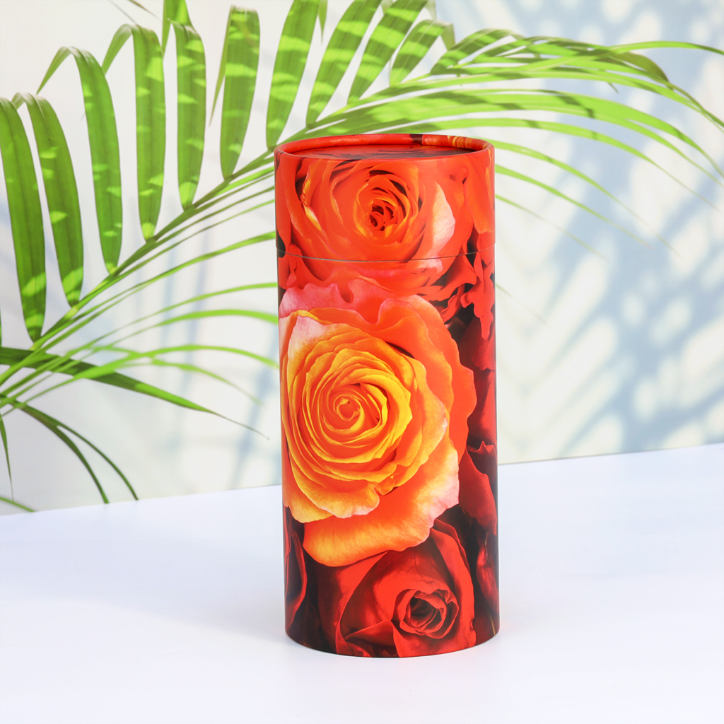 Roses Paper Scattering Tube