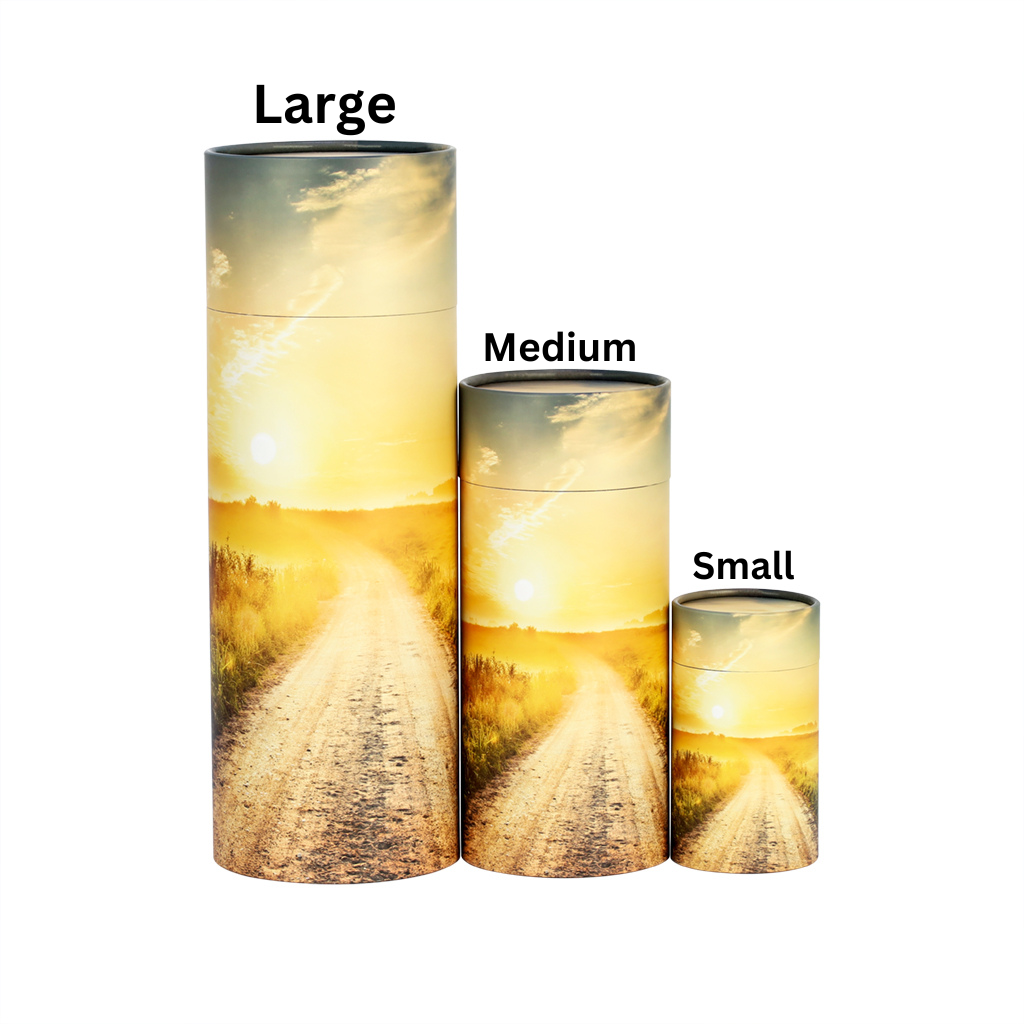 Country Road Paper Scattering Tube