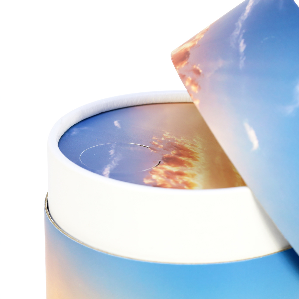 Sunset Paper Scattering Tube