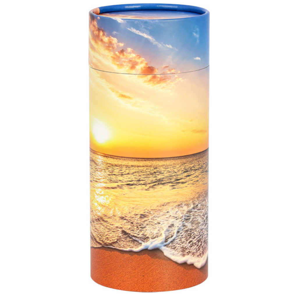 Sunset Paper Scattering Tube