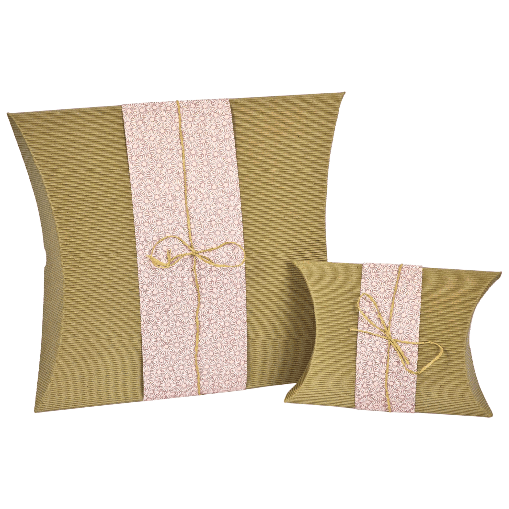 Pink Flowers Biodegradable Urn