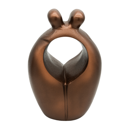 Bronze Embrace Companion Aluminium Urn