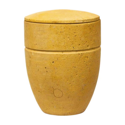 Banded Sandstone Cremation Urn