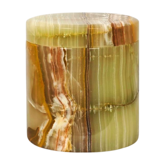 Jade Column Marble Cremation Urn