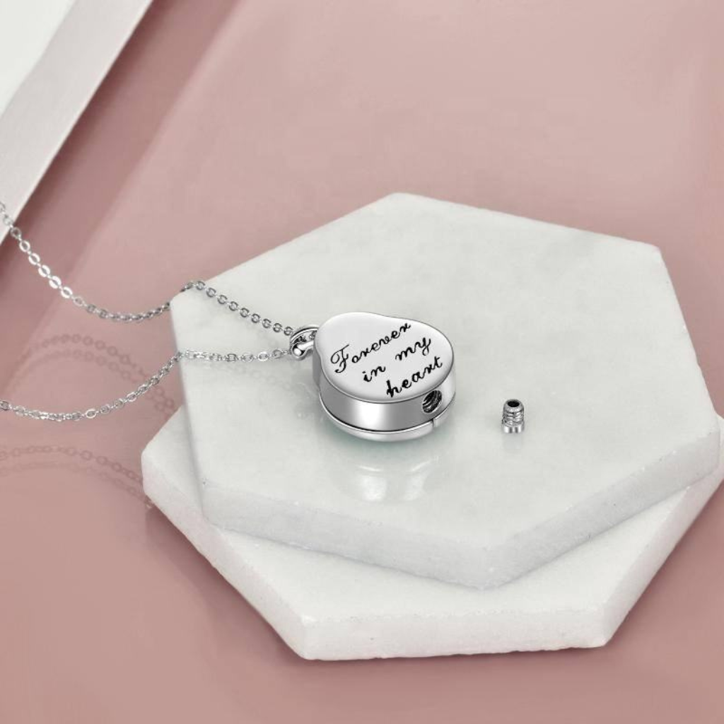Ladybug Cremation Locket Sterling Silver