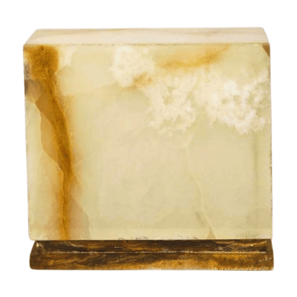 Desert Rectangle Marble Cremation Urn