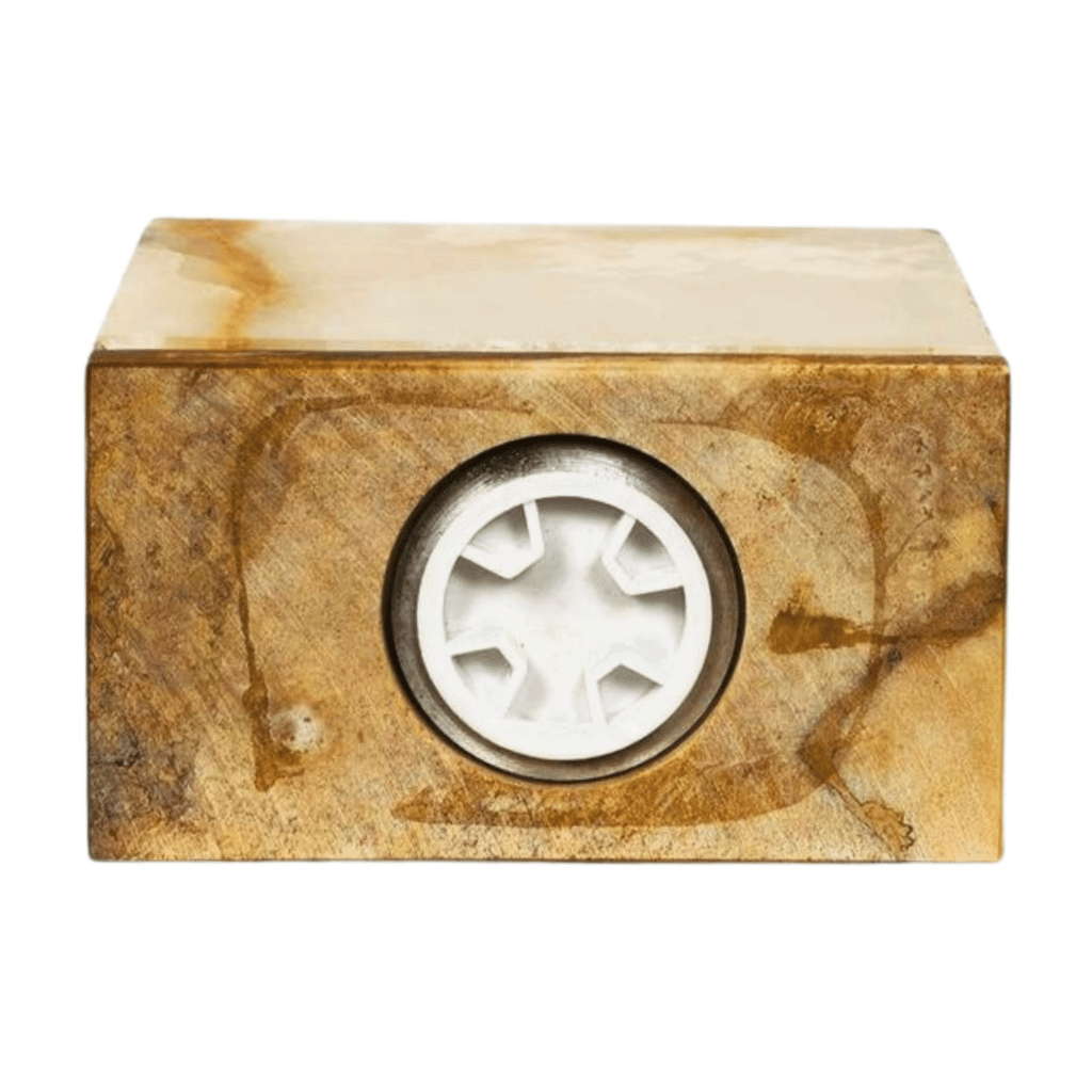 Desert Rectangle Marble Cremation Urn