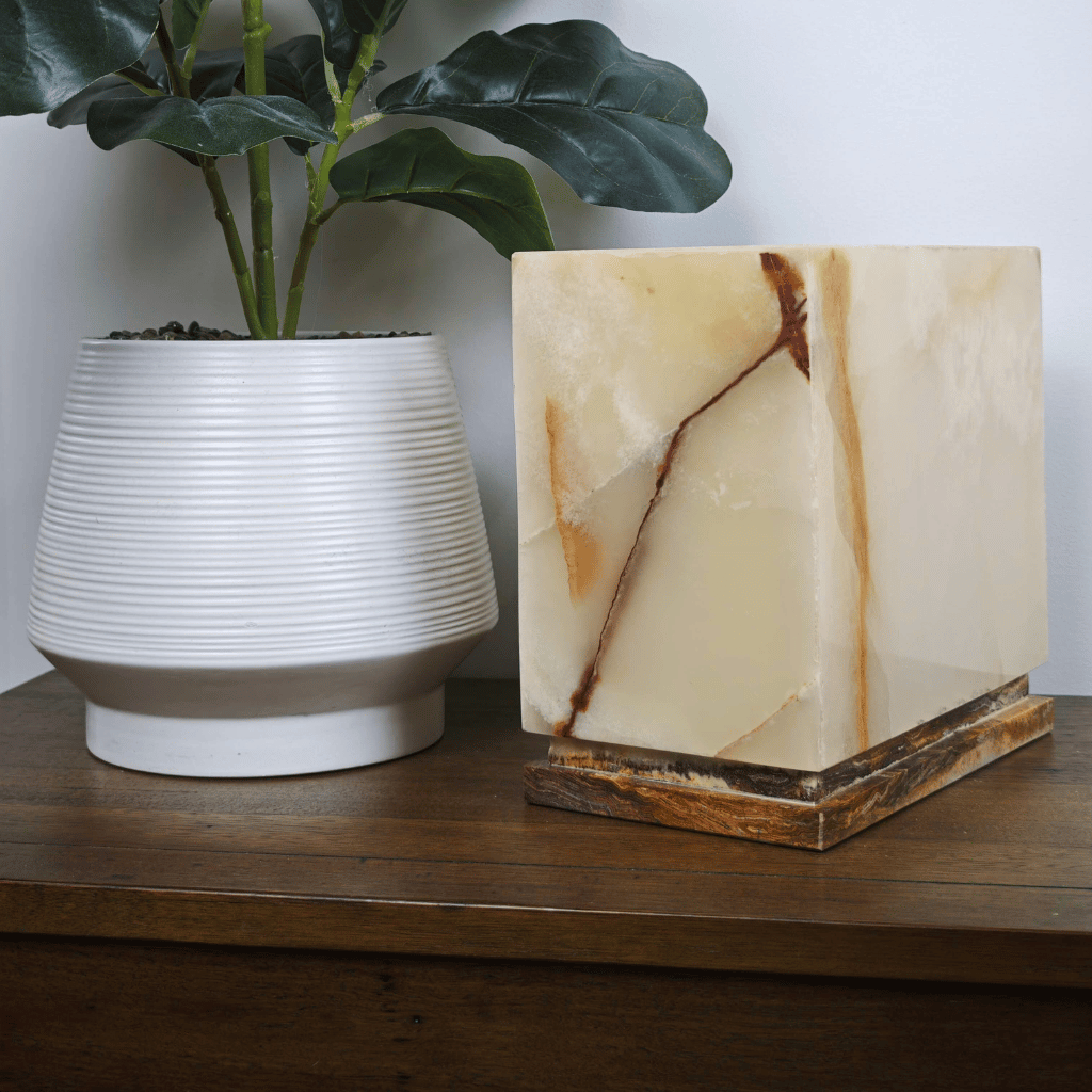Desert Rectangle Marble Cremation Urn