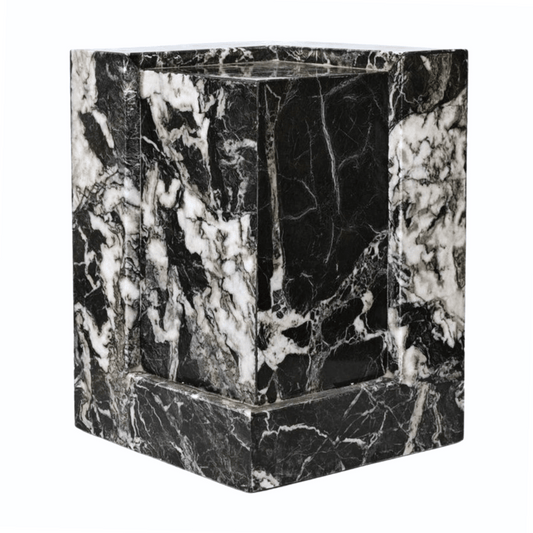 Obsidian Marble Cremation Urn