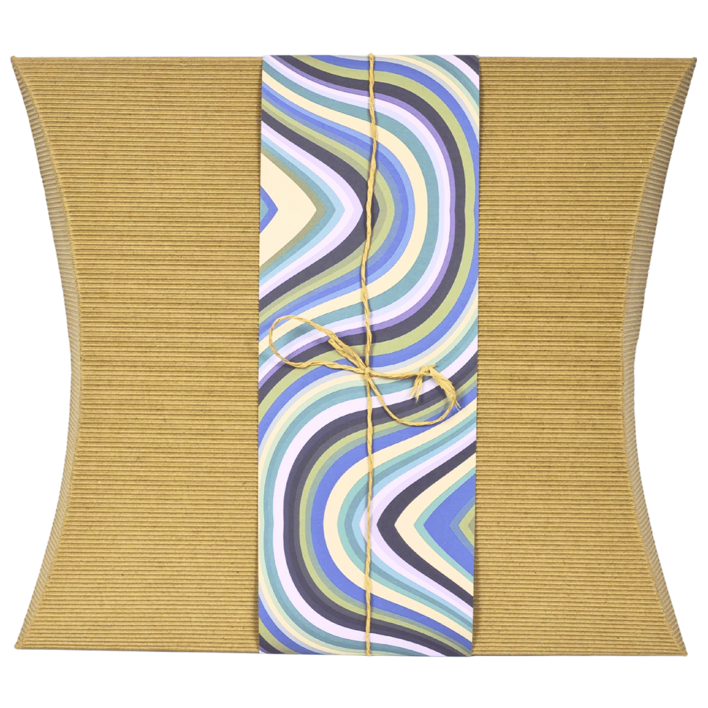 Coloured Waves Biodegradable Urn