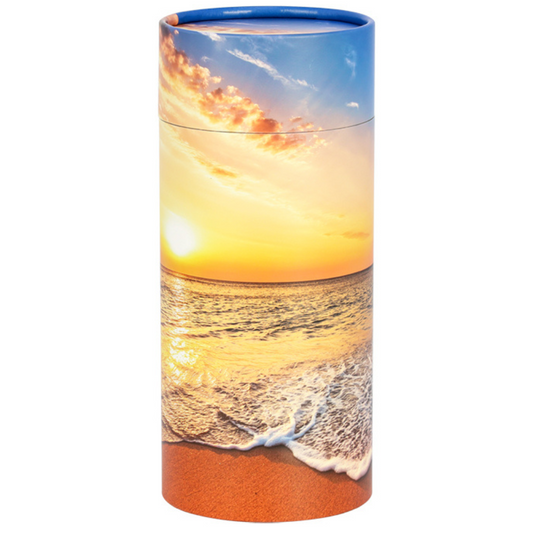 Sunset Paper Scattering Tube